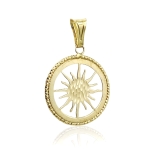 Złota zawieszka słoneczko próba 585