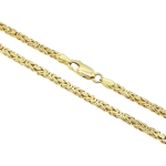 Złoty łańcuszek królewski próba 585  