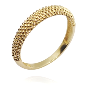 Złoty pierścionek próba 585  