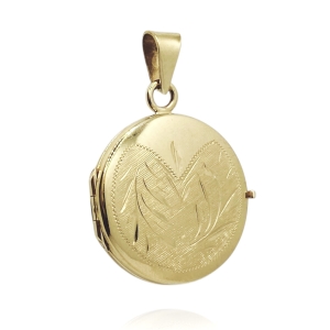 Złote puzderko sekretnik  585 