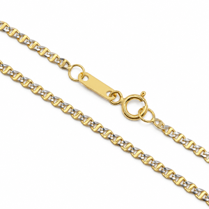 Złoty łańcuszek mariner/gucci 585 