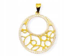 Złota ażurowa zawieszka próba 333