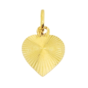 Złota zawieszka serce próba 585 