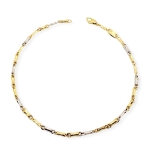 Złota bransoletka finezyjna próba 585 