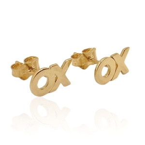 Złote kolczyki próba 585 