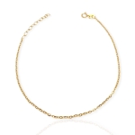 Złota bransoletka ankier próba 585 