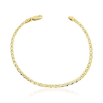 Złota bransoletka mariner próba 585