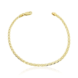 Złota bransoletka mariner próba 585