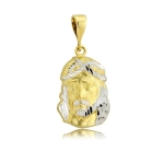 Złoty medalik Jezus Chrystus próba 585