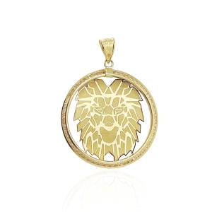 Złota zawieszka z cyrkoniami  próba 585